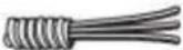 MAYTAG MED7020RW - Sujete el protector de cables para cable directo - 4