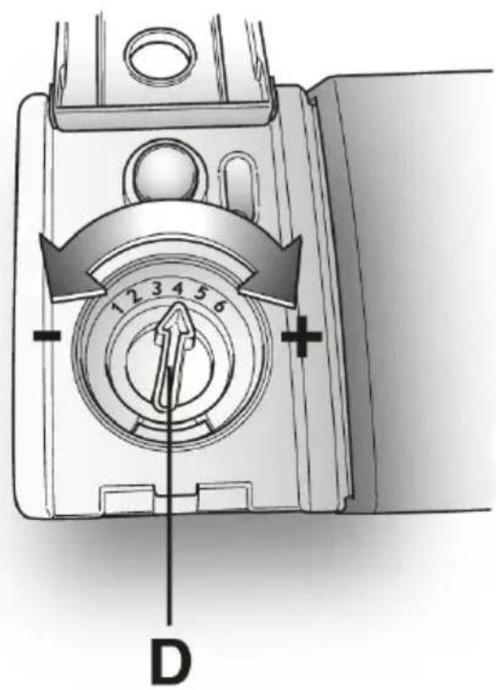 HAIER BF 4D620B - Regulating the rinse aid from 1 to 6 - 4