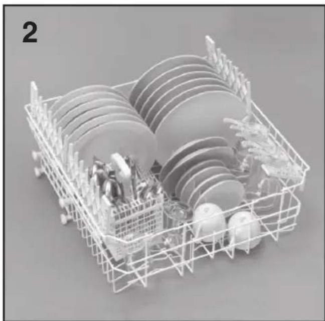 HAIER BF 4D620B - Using the upper basket - 6