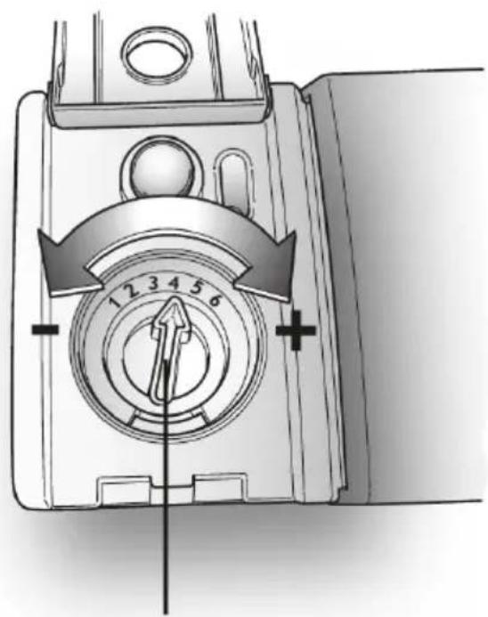 HAIER BF 4D620B - Regolazione del brillante (da 1 a 6). - 3