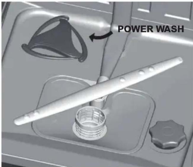 HAIER BF 4D620B - POWER WASH (uniquement sur certains modèles) - 1