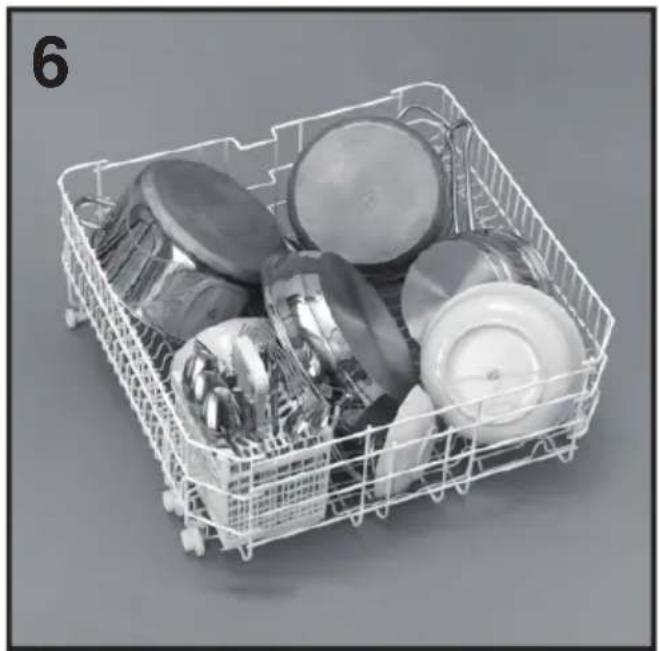 HAIER BF 4D620B - Panier inférieur (fig. 6) - 1