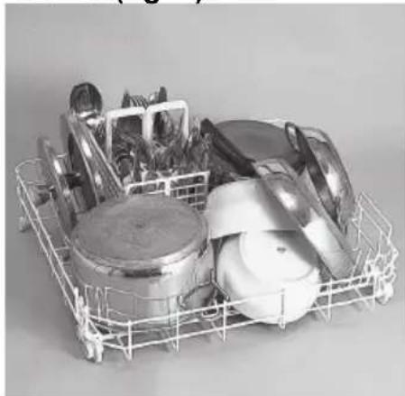HAIER BF 2L360B - Using the lower basket - 1