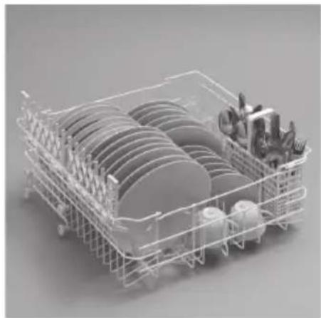 HAIER BF 2L360B - Utilisation du panier supérieur - 6