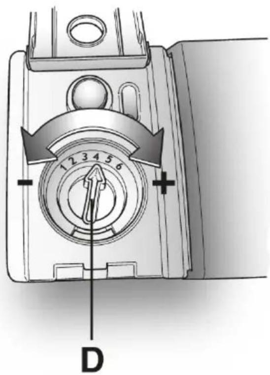 HAIER BF 2L360B - Regulating the rinse aid from 1 to 6 - 3