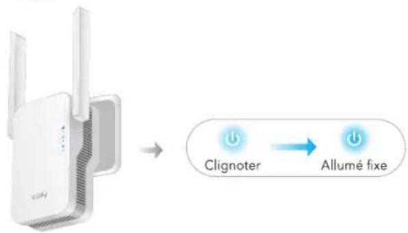 Cudy RE1800 - Première méthode : utiliser le bouton WPS(FR) - 1