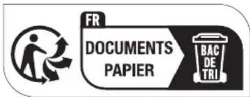 FR DOCUMENTS PAPIER BAC DE TRI