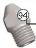 BRANDT BPE6410X - - Marking on the injectors - 1