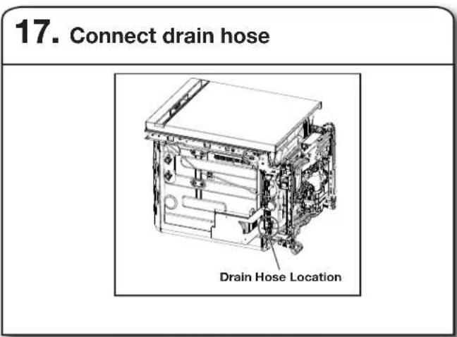 MAYTAG MDFS3924RB - DRAIN HOSE CONNECTION - 1