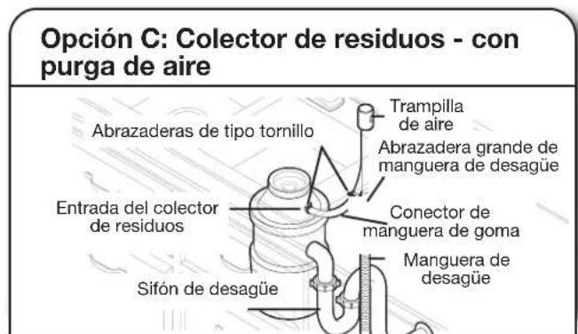MAYTAG MDFS3924RB - Conecte la manguera de desagüe - 8