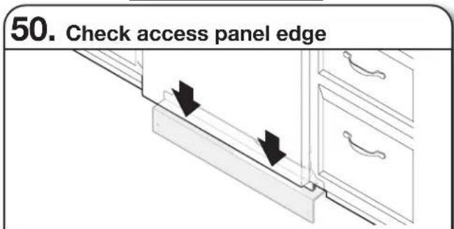 MAYTAG MDFS3924RB - INSTALL ACCESS PANELS - 3