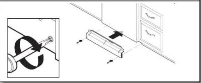 MAYTAG MDFS3924RB - Vuelva a instalar los paneles de acceso - 1