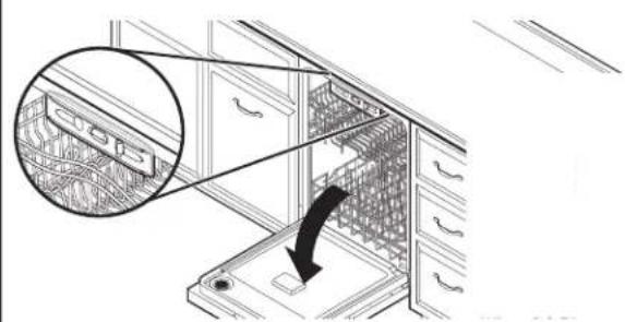 MAYTAG MDFS3924RB - Verifique la nivelación de lado a lado y regule las patas si esnecessary - 1