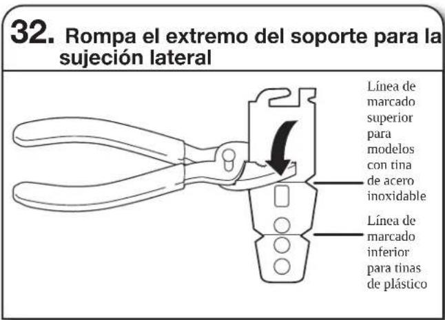 MAYTAG MDFS3924RB - Sujeción lateral: - 1