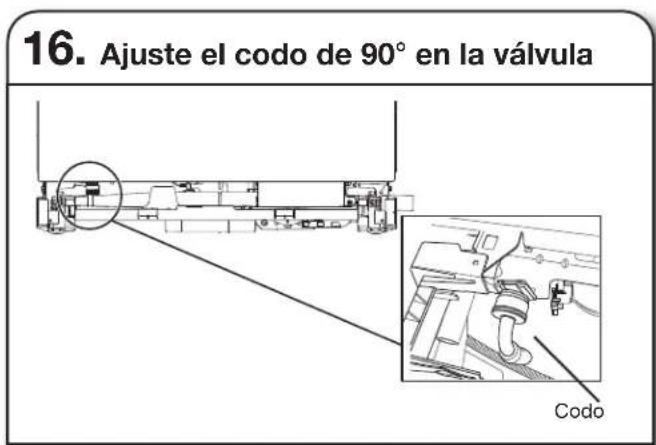 MAYTAG MDFS3924RB - CONECTE LA MANGUERA DE LLENADO A LA VALVULA DE LLENADO - 1