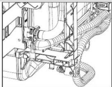 MAYTAG MDFS3924RZ - Connect drain hose - 2