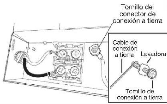 MAYTAG MDFS3924RZ - Conecte el cable a tierra - 1