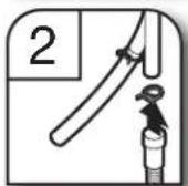 MAYTAG MDFS3924RZ - Connect drain hose - 16