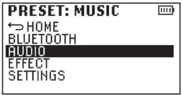 LD Systems ANNY 8 - USTAWIENIA AUDIO (AUDIO) - 1