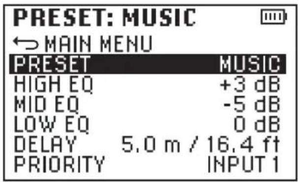 LD Systems ANNY 8 - AUDIO SETTINGS (AUDIO) - 2