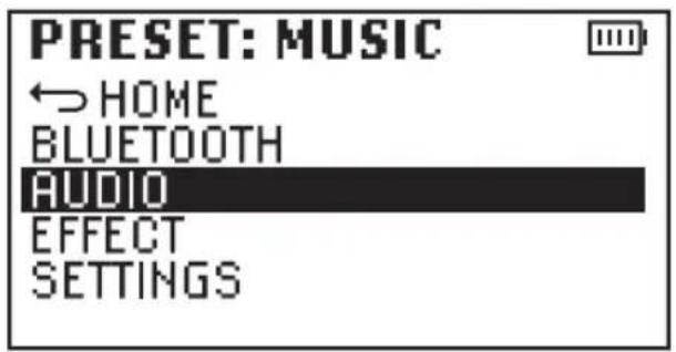 LD Systems ANNY 8 - AUDIOEINSTELLUNGEN (AUDIO) - 1