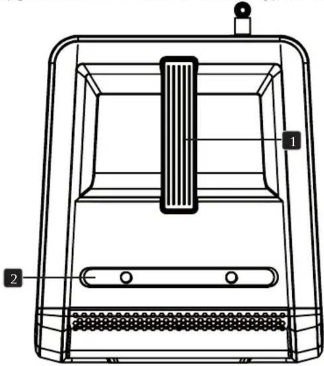 LD Systems ANNY 8 - TRANSPORT HANDLE AND SMARTPHONE/TABLET TRAY - 1
