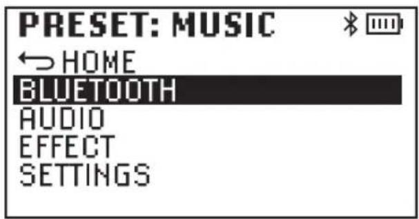 LD Systems ANNY 8 - PARAMÈTRES BLUETOOTH (BLUETOOTH) - 1