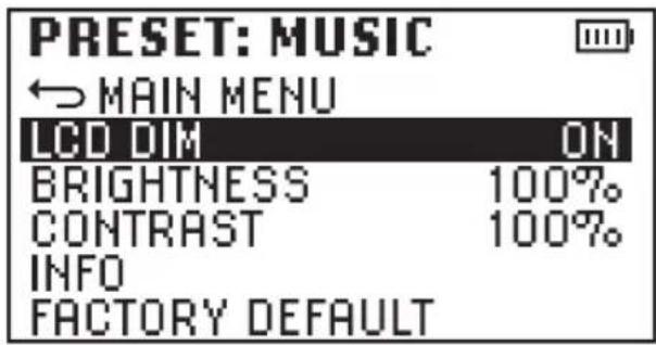 LD Systems ANNY 8 - PARAMÉTRES SYSTÈME (SETTINGS) - 2