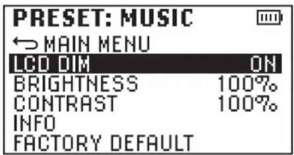 LD Systems ANNY 8 - IMPOSTAZIONI DI SISTEMA (SETTINGS) - 2