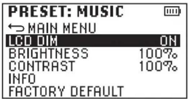 LD Systems ANNY 8 - SYSTEM SETTINGS (SETTINGS) - 2
