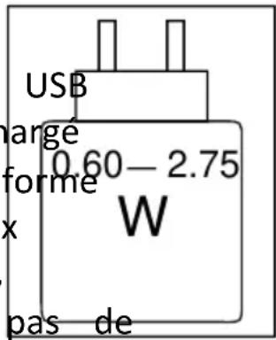 DORO Leva L31 - Utilisez un support de charge pour charger le téléphone (facultatif) - 1