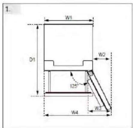 HAIER EHD3PWDNPW186 - Sección cruzada de ventilación - 1