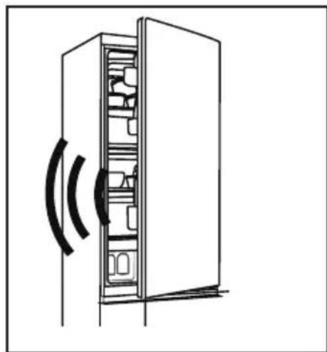 HAIER EHD3PWDNPW186 - Door opening alarm - 1