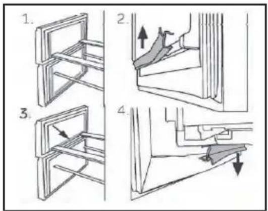 HAIER EHD3PWDNPD206 - Removable auxiliary door gaskets - 1