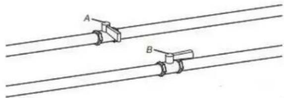 MAYTAG MGD7020RW - Open shutoff valve - 1