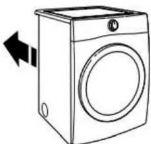 MAYTAG MGD7020RW - Traslade la secadora hacia su ubicación final - 1