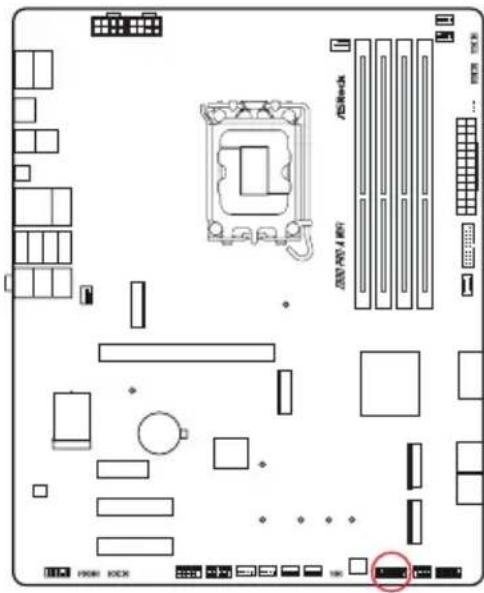 ASROCK Z890 Pro-A WiFi - Embases et connecteurs de la carte mère - 15