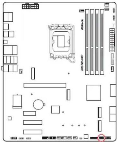 ASROCK Z890 Pro-A WiFi - Embases et connecteurs de la carte mère - 3