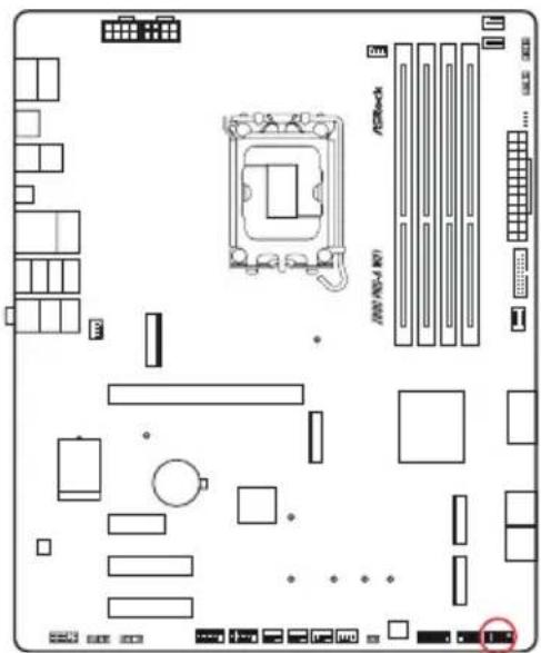 ASROCK Z890 Pro-A WiFi - Embases et connecteurs de la carte mère - 2
