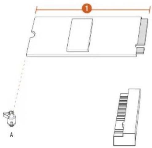 ASROCK Z890 Pro-A WiFi - Installation d'un SSD M.2 - 2