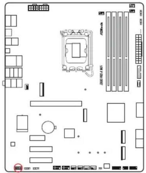 ASROCK Z890 Pro-A WiFi - Embases et connecteurs de la carte mère - 8