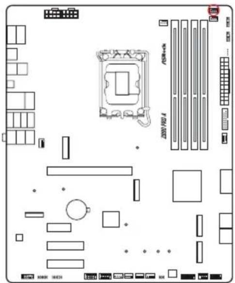 ASROCK Z890 Pro-A - Embases et connecteurs de la carte mère - 18