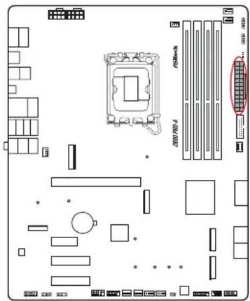 ASROCK Z890 Pro-A - Embases et connecteurs de la carte mère - 20
