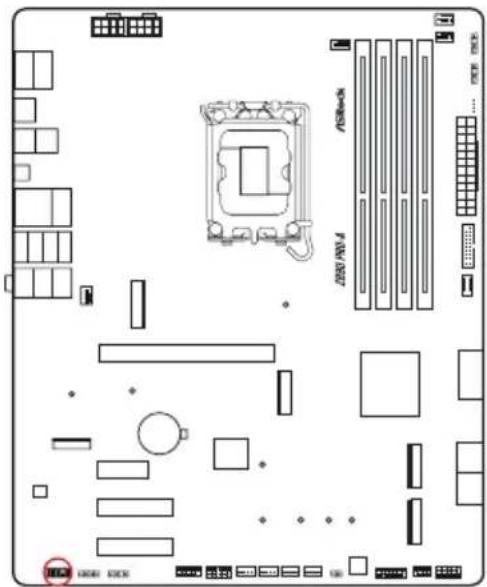 ASROCK Z890 Pro-A - Embases et connecteurs de la carte mère - 10