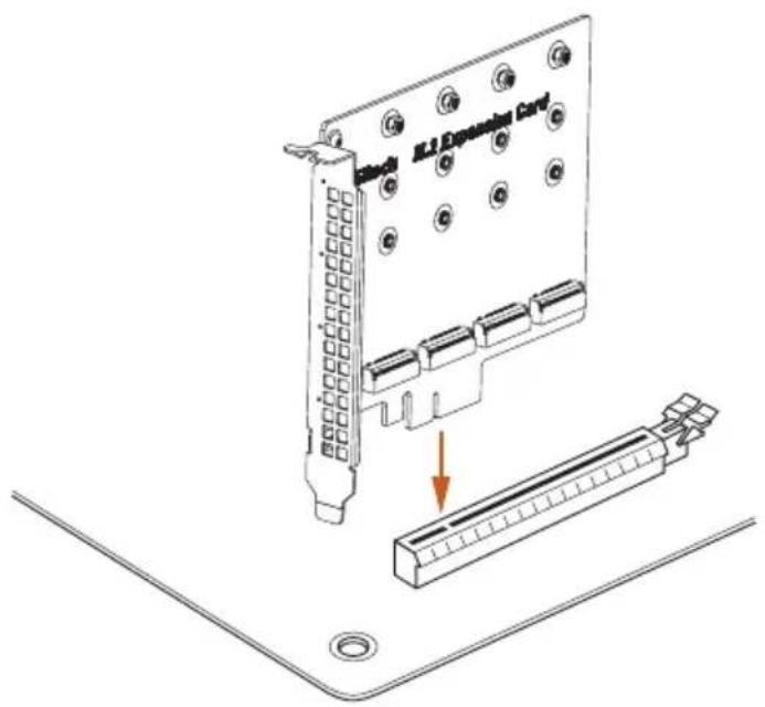 ASROCK Z890 Taichi - Installation de la carte d'extension M.2 - 1