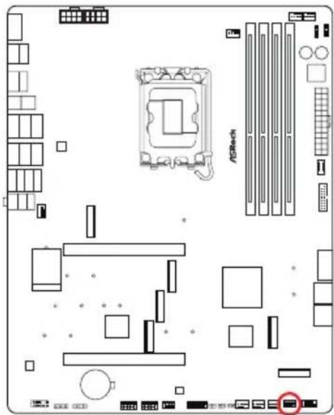 ASROCK Z890 Taichi - Embases et connecteurs de la carte mère - 14