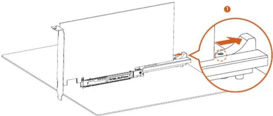 ASROCK Z890 Taichi - Retrait d'une carte graphique de la fente PCIE1 - 1