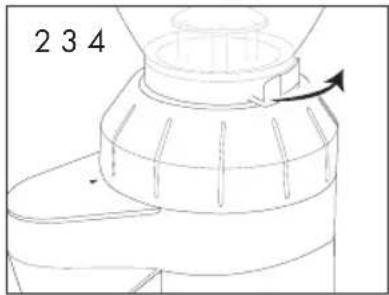 GRAEF CM 8011 - KAFFEMALING DIREKTE TIL FILTERSYSTEMET - 1