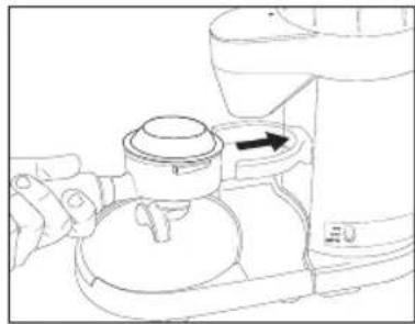 GRAEF CM 8011 - KAFFEMALING DIREKTE TIL FILTERSYSTEMET - 3