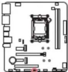 MSI PRO A620M-C EX - JCI1 : Connecteur d'intrusion châssis - 1
